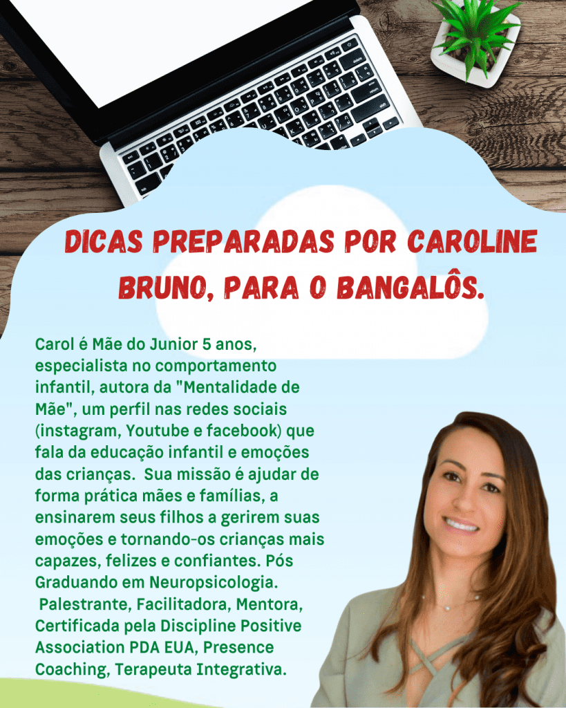 Dicas Preparadas por Caroline Brune - Carol